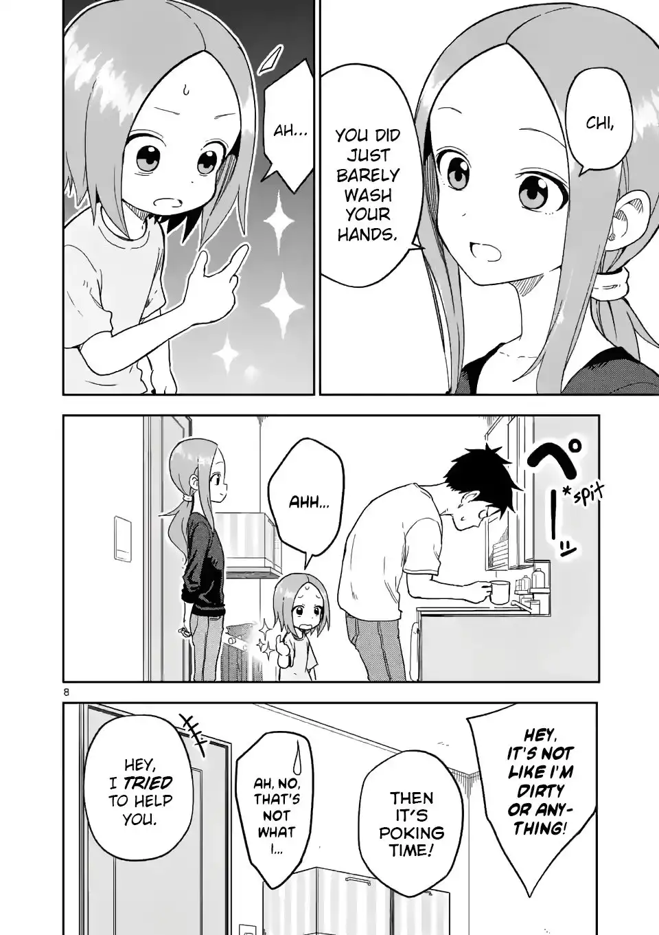 Karakai Jouzu no (Moto) Takagi-san Chapter 197 8